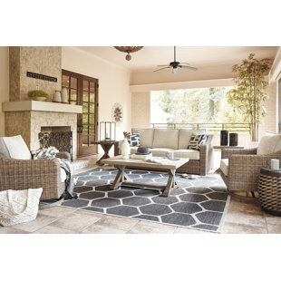 Wilson & fisher broadmoor cushioned 2025 patio sectional and ottoman set